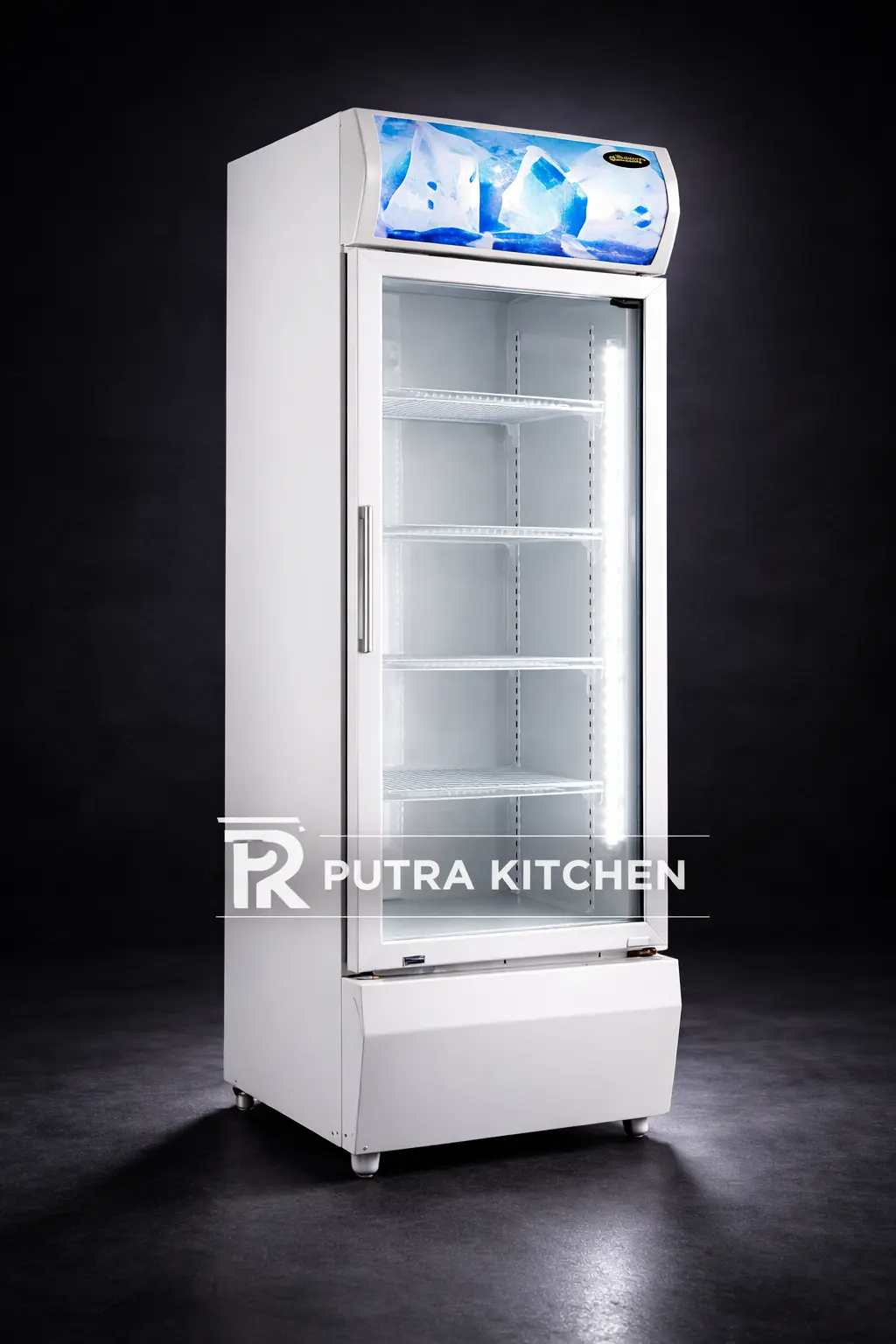 Kulkas Minuman Kaca LG-500A Showcase Chiller Bali